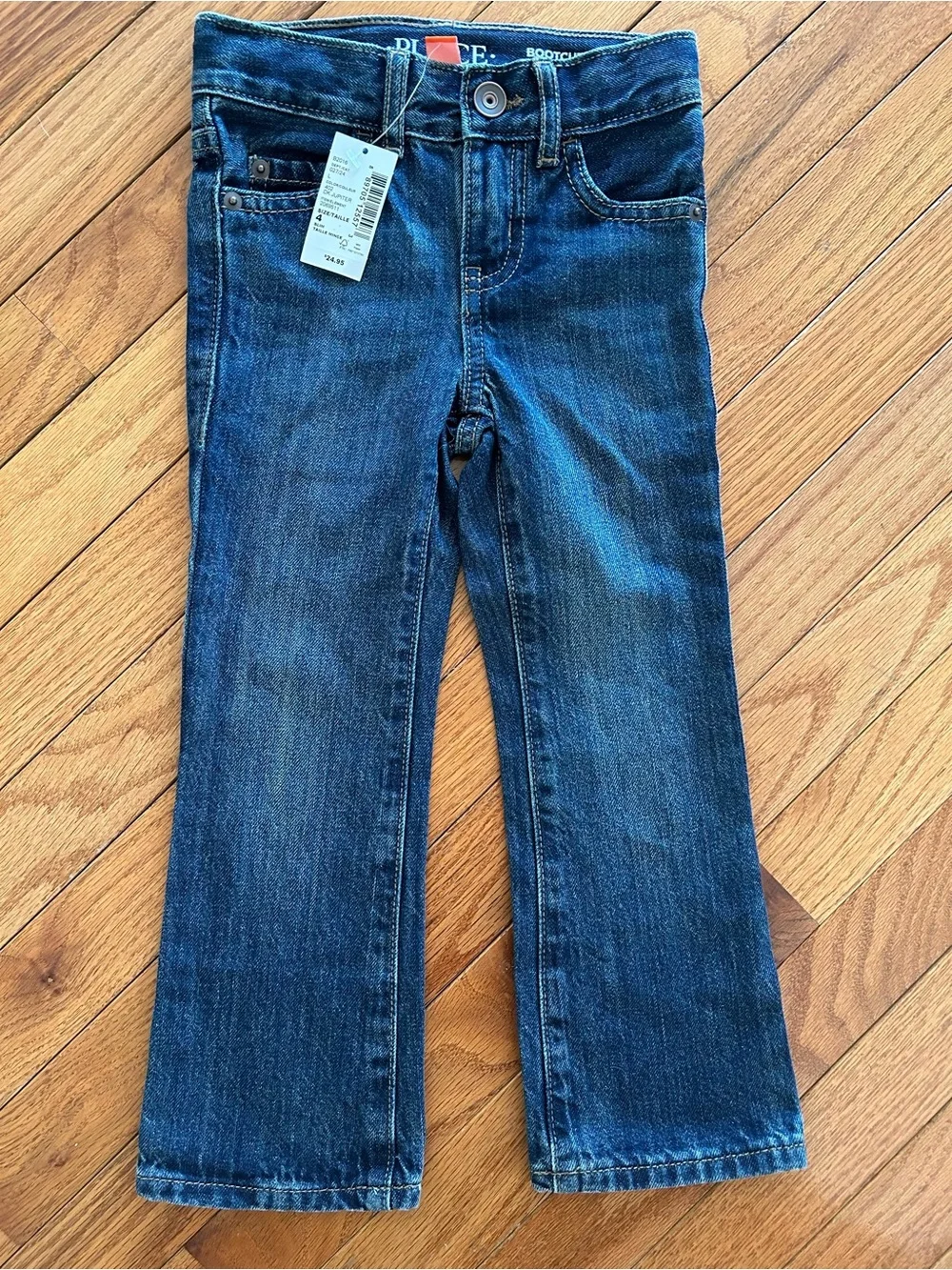 The Children's Place Dark Blue Kids Straight-Leg Jeans